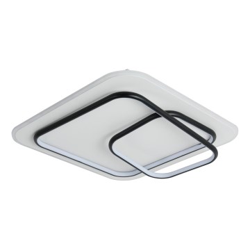 Brilagi - Dimeriuojamas LED lubinis šviestuvas FLARE LED/81W/230V 3000-6000K 50x50 cm balta/juoda + nuotolinis valdymas