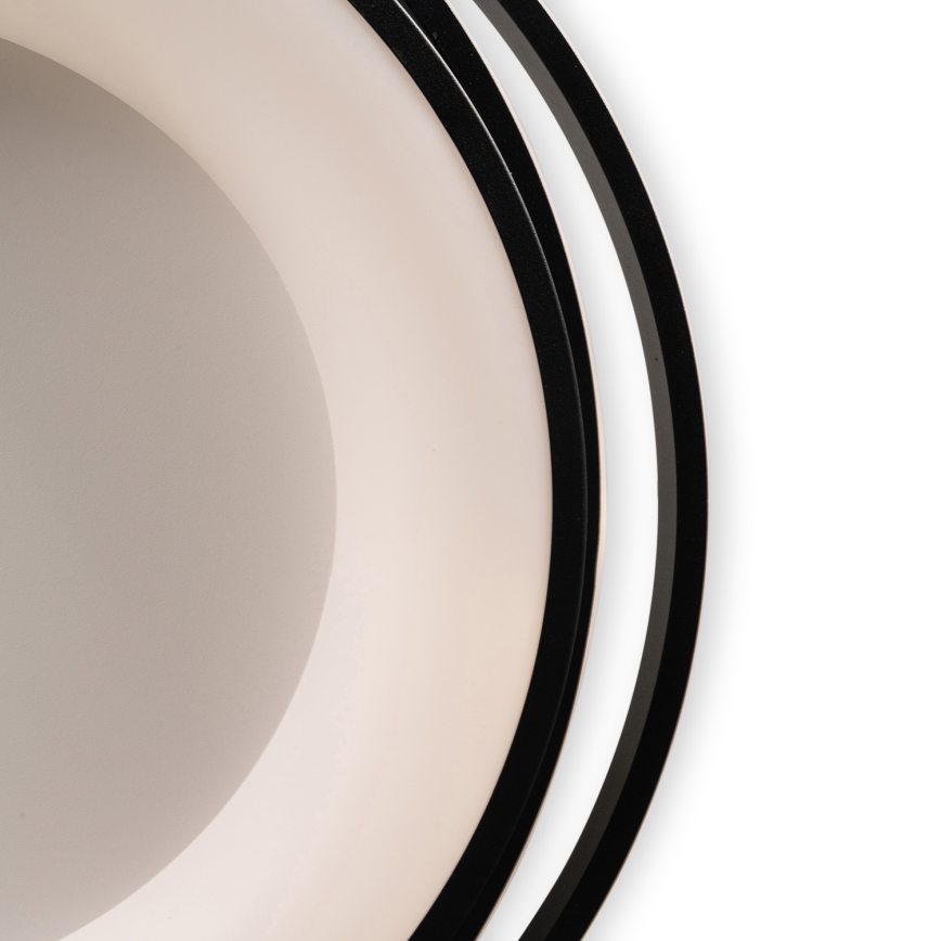 BRILAGI - dimeriuojamas LED lubų šviestuvas FLARE LED/84W/230V 3000-6000K 47x51 cm juodas + nuotolinio valdymo pultas