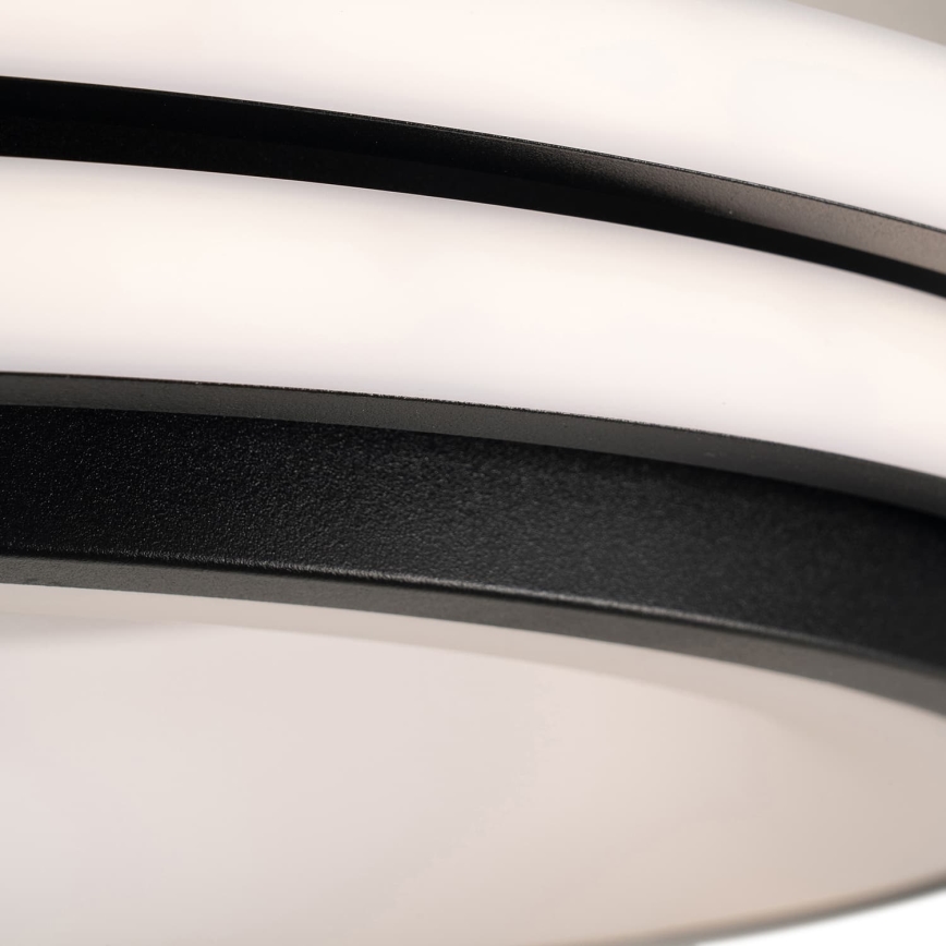 BRILAGI - dimeriuojamas LED lubų šviestuvas FLARE LED/84W/230V 3000-6000K 47x51 cm juodas + nuotolinio valdymo pultas