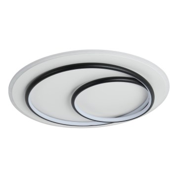 Brilagi - Dimeriuojamas LED lubinis šviestuvas IRIS LED/70W/230V 3000-6000K skersm. 50 cm balta/juoda + nuotolinis valdymas