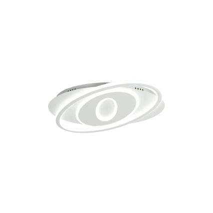 Brilagi - Dimeriuojamas LED lubinis šviestuvas IRIS LED/78W/230V 3000-6000K 37x49 cm baltas + nuotolinio valdymo pultas