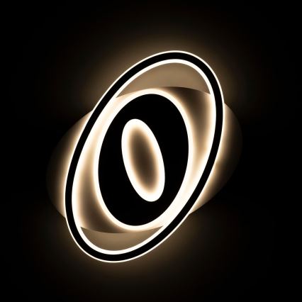 BRILAGI - Dimeriuojamas LED lubinis šviestuvas IRIS LED/78W/230V 3000-6000K 37x49 cm baltas + nuotolinio valdymo pultas