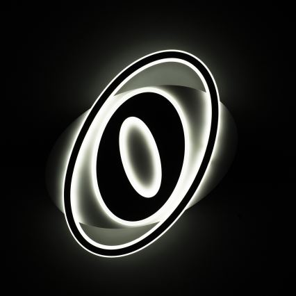 BRILAGI - Dimeriuojamas LED lubinis šviestuvas IRIS LED/78W/230V 3000-6000K 37x49 cm baltas + nuotolinio valdymo pultas