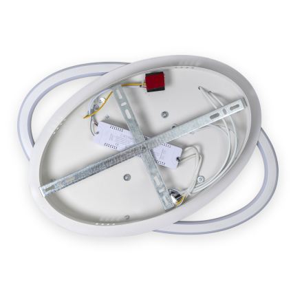 BRILAGI - Dimeriuojamas LED lubinis šviestuvas IRIS LED/78W/230V 3000-6000K 37x49 cm baltas + nuotolinio valdymo pultas