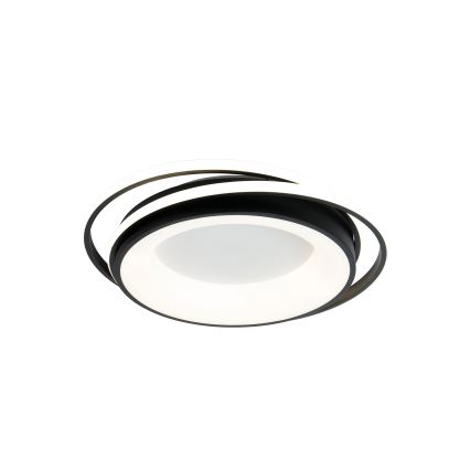 Brilagi - Dimeriuojamas LED lubinis šviestuvas IRIS LED/84W/230V 3000-6000K 47x51 cm juodas + su nuotoliniu pulteliu