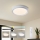 Brilagi - dimeriuojamas LED lubinis šviestuvas KREON LED/54W/230V 3000-6000K, juodas, skersmuo 38 cm + nuotolinis pultelis