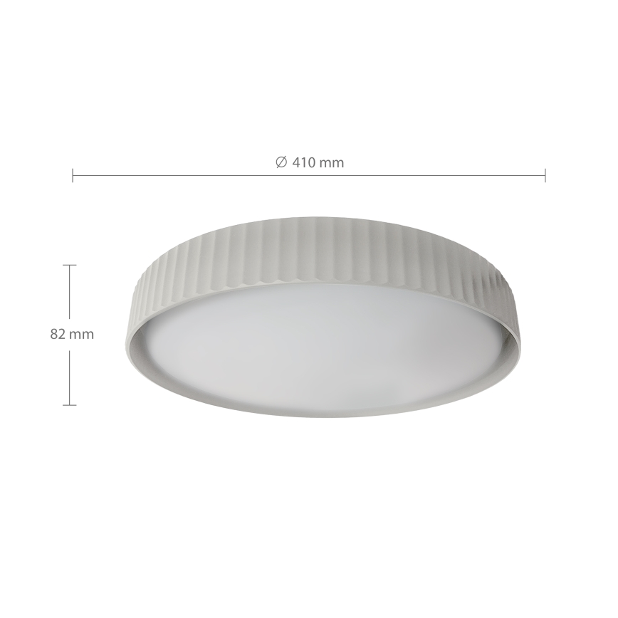 Brilagi - dimeriuojamas LED lubų šviestuvas LUCIA LED/48W/230V 3000–6500 K skersmuo 41 cm baltas + nuotolinis valdymas