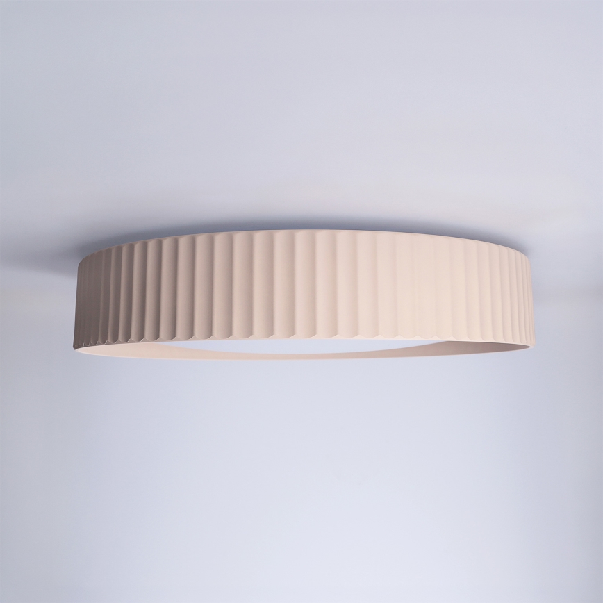 Brilagi - LUCIA dimeriuojamas LED lubinis šviestuvas LED/48W/230V 3000–6500K skersmuo 41 cm smėlio spalvos + nuotolinis valdymas