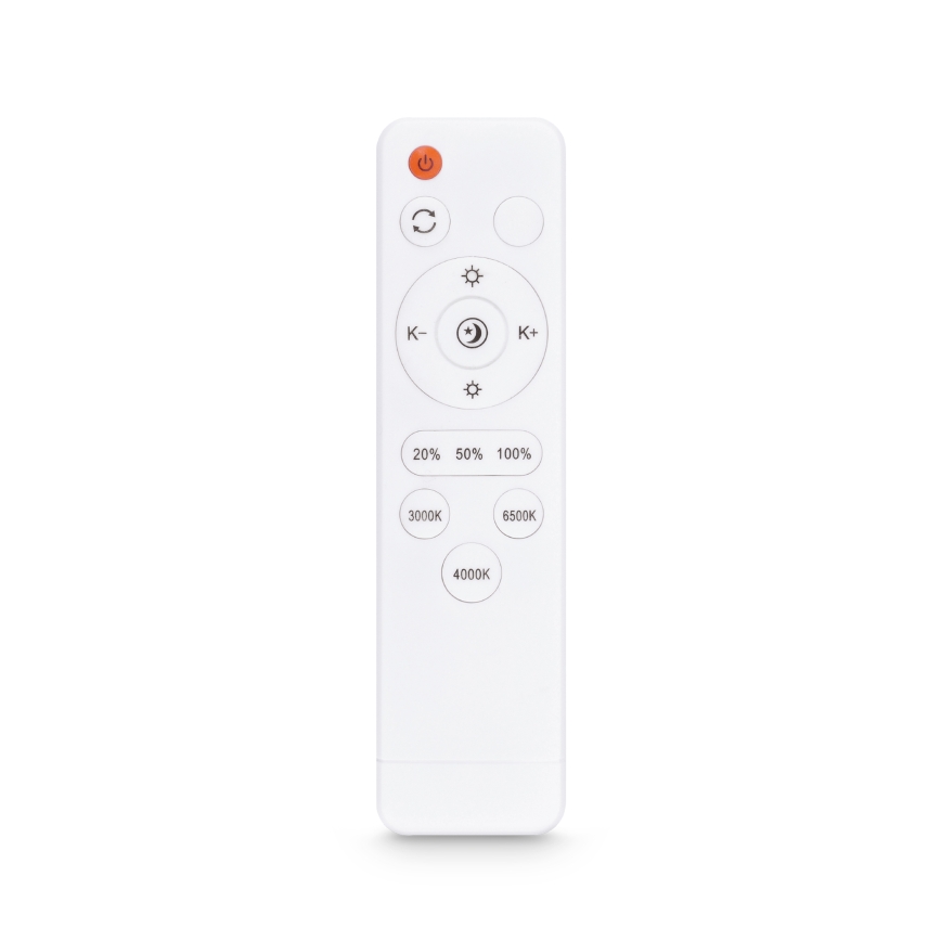 Brilagi - reguliuojamas LED lubų šviestuvas LUCIA LED/60W/230V 3000–6500K skersmuo 59 cm pilkas + su nuotolinio valdymo pultu