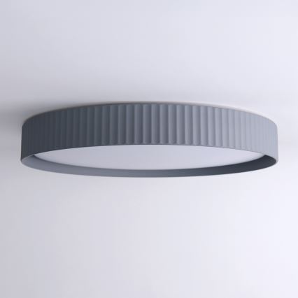 Brilagi - reguliuojamas LED lubų šviestuvas LUCIA LED/60W/230V 3000–6500K skersmuo 59 cm pilkas + su nuotolinio valdymo pultu