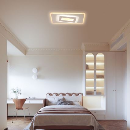 Brilagi - reguliuojamas LED lubinis šviestuvas MODERN LED/51W/230V 3000-6000K 20x40 cm + nuotolinio valdymo pultas