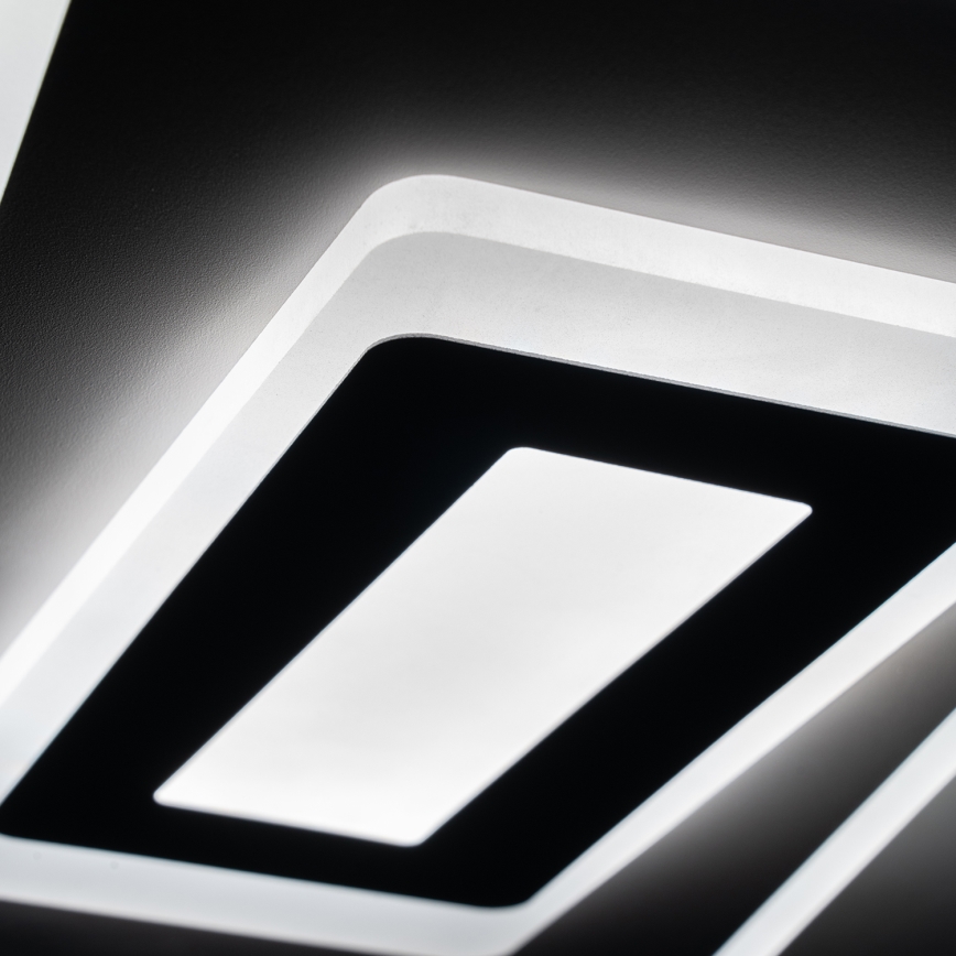 Brilagi - reguliuojamas LED lubinis šviestuvas MODERN LED/51W/230V 3000-6000K 20x40 cm + nuotolinio valdymo pultas