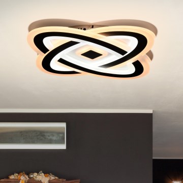 Brilagi - dimeriuojamas LED lubinis šviestuvas MODERN LED/90W/230V 3000-6000K 48x48 cm su nuotoliniu pulteliu