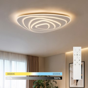 BRILAGI - Dimeriuojamas LED lubinis šviestuvas MODERN MAXI LED/140W/230V 3000-6000K 74x75 cm + nuotolinis valdymas
