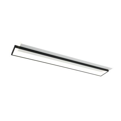 Brilagi - Dimeriuojamas LED lubinis šviestuvas OUTLINE LED/90W/230V 3000-6000K 18x100 cm balta/juoda + nuotolinis valdymas