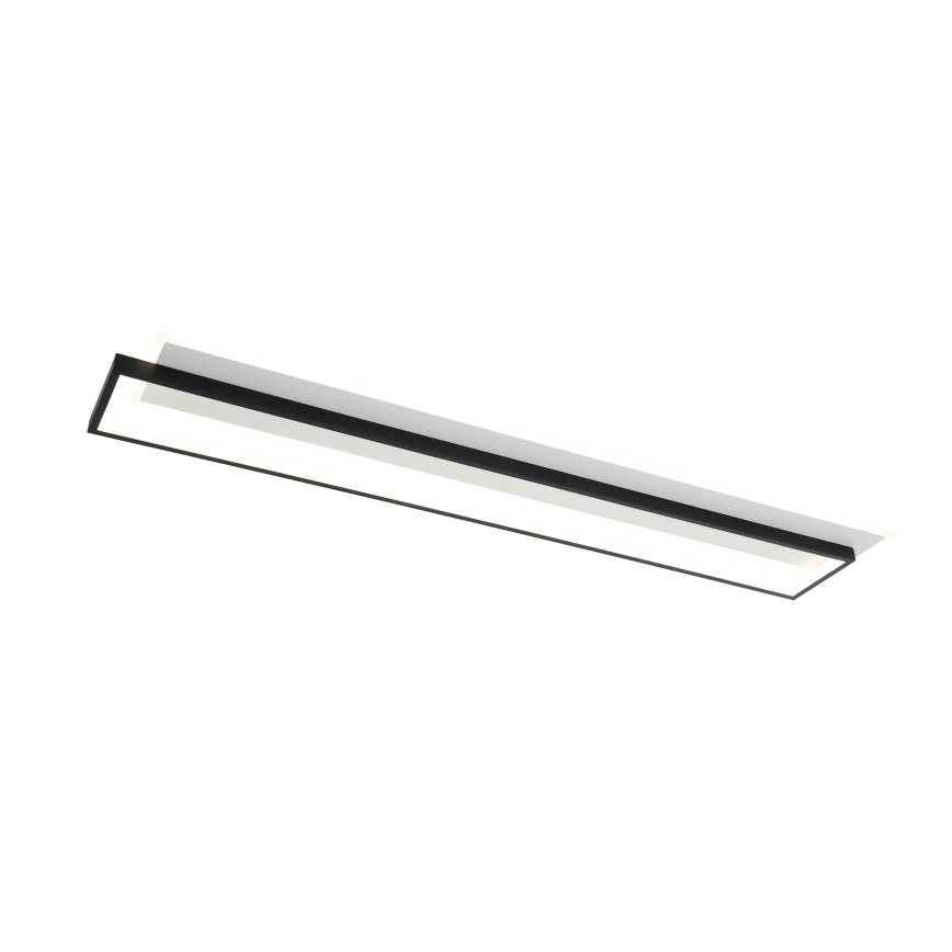 Brilagi - Dimeriuojamas LED lubinis šviestuvas OUTLINE LED/90W/230V 3000-6000K 18x100 cm balta/juoda + nuotolinis valdymas