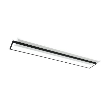 Brilagi - Dimeriuojamas LED lubinis šviestuvas OUTLINE LED/90W/230V 3000-6000K 18x100 cm balta/juoda + nuotolinis valdymas