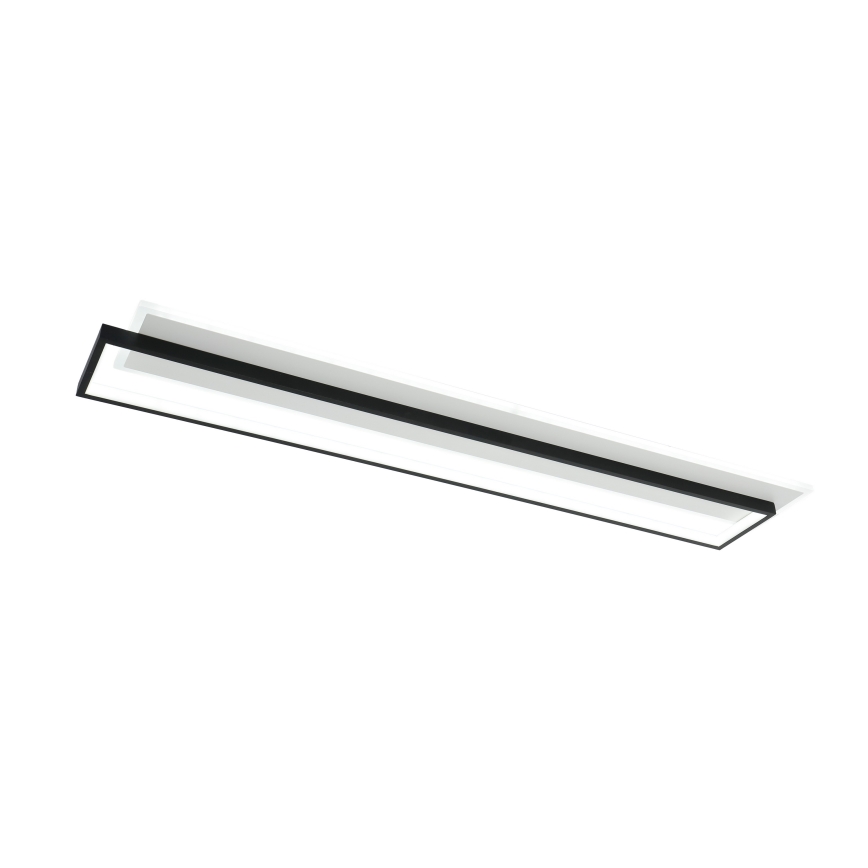 Brilagi - Dimeriuojamas LED lubinis šviestuvas OUTLINE LED/90W/230V 3000-6000K 18x100 cm balta/juoda + nuotolinis valdymas
