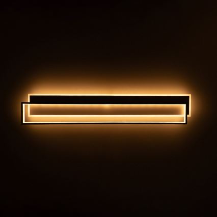 BRILAGI - Dimeriuojamas LED lubinis šviestuvas OUTLINE LED/90W/230V 3000-6000K 18x100 cm balta/juoda + nuotolinis valdymas