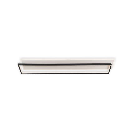 BRILAGI - Dimeriuojamas LED lubinis šviestuvas OUTLINE LED/90W/230V 3000-6000K 18x100 cm balta/juoda + nuotolinis valdymas
