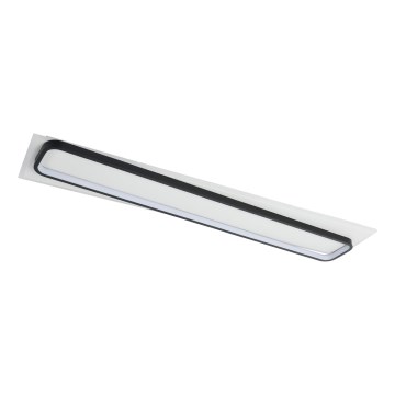 Brilagi - dimeriuojamas LED lubinis šviestuvas OUTLINE LED/90W/230V 3000-6000K 18x100 cm balta/juoda + nuotolinio valdymo pultas