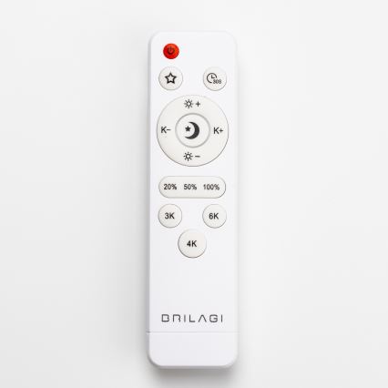 Brilagi - LED reguliuojamas lubų šviestuvas PINE LED/60W/230V Ø 52 cm 3000–6500K + nuotolinis valdymas