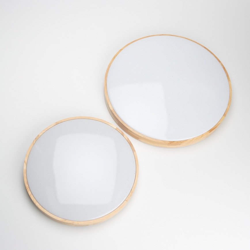 Brilagi - LED reguliuojamas lubų šviestuvas PINE LED/60W/230V Ø 52 cm 3000–6500K + nuotolinis valdymas