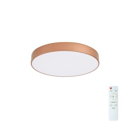 BRILAGI - Dimeriuojamas LED lubinis šviestuvas POOL, 60 W, 230 V, 3000–6000 K, skersmuo 50 cm, bronzinis + su nuotoliniu valdymu
