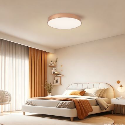BRILAGI - Dimeriuojamas LED lubinis šviestuvas POOL LED/60W/230V 3000-6000K skersm. 60 cm bronzinis + nuotolinis valdymas