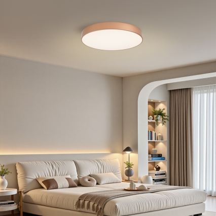 BRILAGI - Dimeriuojamas LED lubinis šviestuvas POOL LED/60W/230V 3000-6000K skersm. 60 cm bronzinis + nuotolinis valdymas