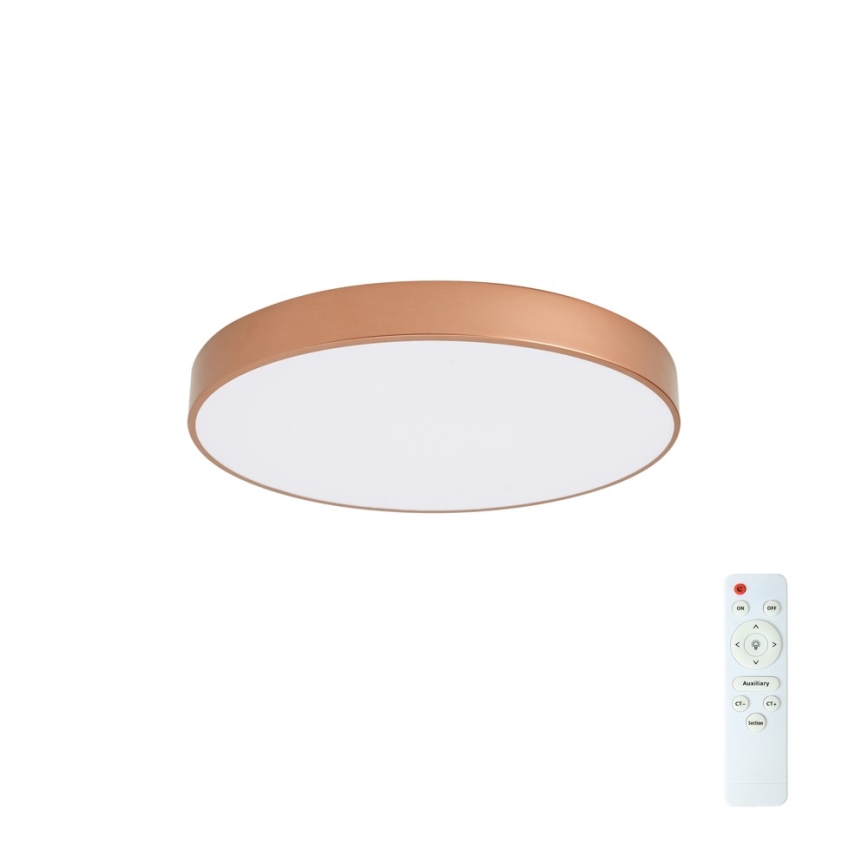 BRILAGI - Dimeriuojamas LED lubinis šviestuvas POOL LED/60W/230V 3000-6000K skersm. 60 cm bronzinis + nuotolinis valdymas