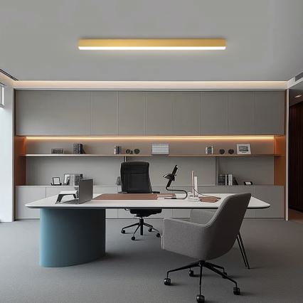 Brilagi - LED reguliuojamas lubinis šviestuvas SLEEKLINE SMART LED/40W/230V 3000-6000K Wi-Fi Tuya auksinis + nuotolinis pultas