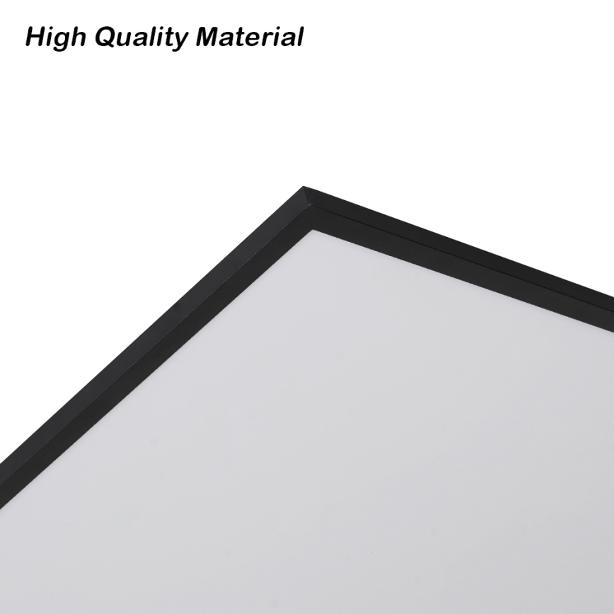 Brilagi - dimeriuojamas LED lubinis šviestuvas SLIMFRAME LED/80W/230V 120x60 cm 3000-6000K juodas + nuotolinis valdymas