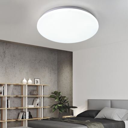 Brilagi - Išmanusis reguliuojamo ryškumo LED lubų šviestuvas LED/36W/230V skersmuo 48 cm 2700-6500K Wi-Fi Tuya + nuotolinis pultas