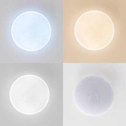 Brilagi - Dimeriuojamas lubinis šviestuvas SMART STARS LED/24W/230V skersmuo 38 cm 3000-6000K Wi-Fi Tuya Beacon + nuotolinis valdymas