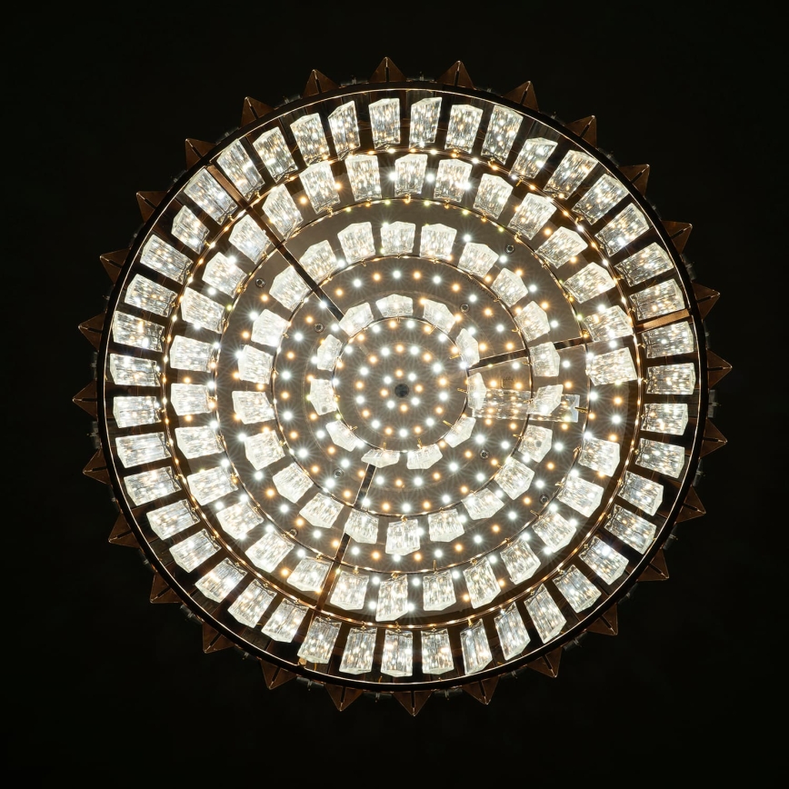 BRILAGI - LED dimeriuojamas lubų šviestuvas SPECTRA LED/45W/230V 3000–6000K skersmuo 48 cm auksinis + nuotolinis valdymas
