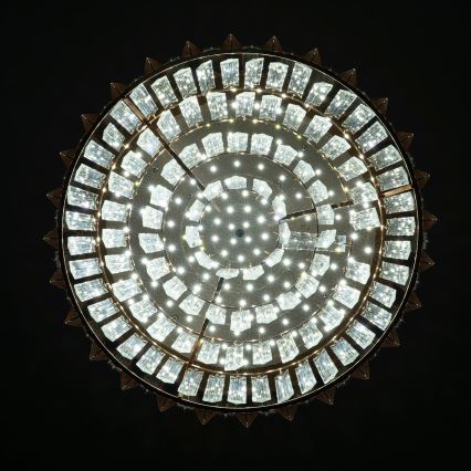 BRILAGI - LED dimeriuojamas lubų šviestuvas SPECTRA LED/45W/230V 3000–6000K skersmuo 48 cm auksinis + nuotolinis valdymas