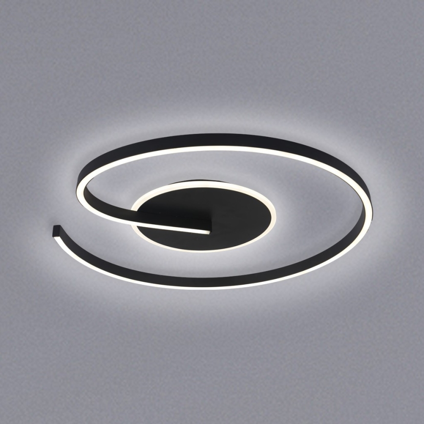 Brilagi - dimeriuojamas LED lubinis šviestuvas SPIRAL LED/56W/230V skersmuo 50 cm 3000/4000/6000K + nuotolinis valdymas