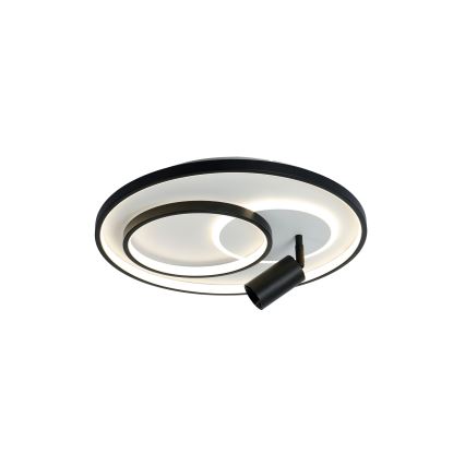 Brilagi - reguliuojamas LED lubinis šviestuvas UNITY LED/60W/230V + 1xGU10/3W 3000-6000K skersmuo 50 cm balta/juoda + nuotolinis valdymas
