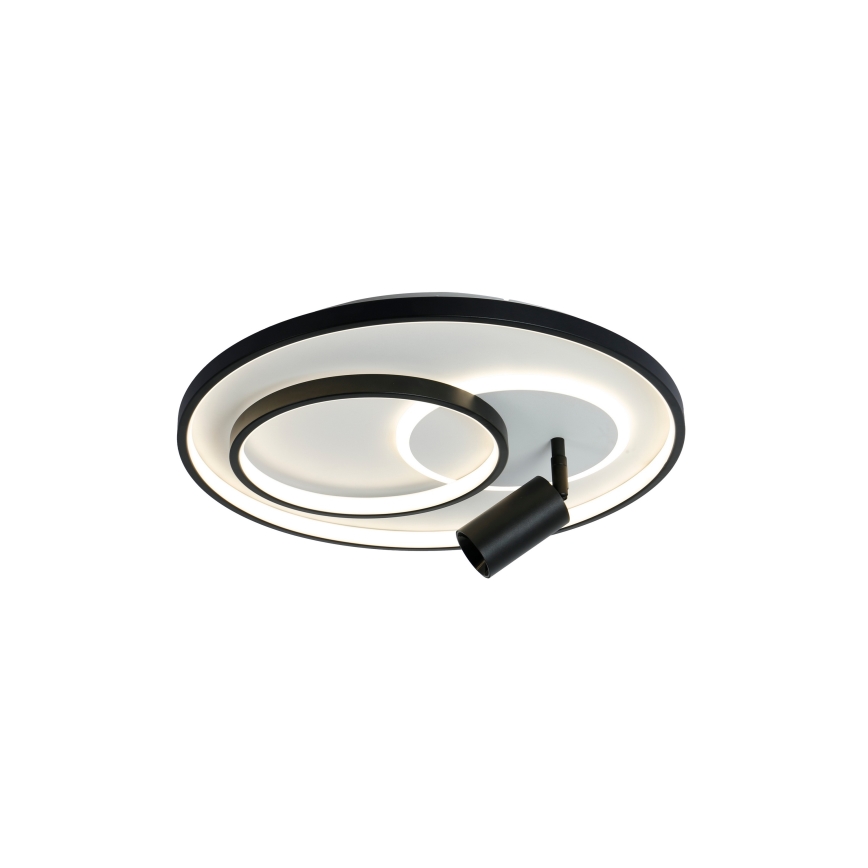 Brilagi - reguliuojamas LED lubinis šviestuvas UNITY LED/60W/230V + 1xGU10/3W 3000-6000K skersmuo 50 cm balta/juoda + nuotolinis valdymas