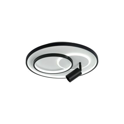 Brilagi - reguliuojamas LED lubinis šviestuvas UNITY LED/60W/230V + 1xGU10/3W 3000-6000K skersmuo 50 cm balta/juoda + nuotolinis valdymas