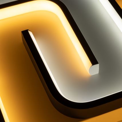 Brilagi - LED dimeriuojamas lubinis šviestuvas VELO LED/64W/230V 48x48 cm 3000-6500K + nuotolinis valdymas