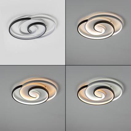 Brilagi - LED dimeriu reguliuojamas lubinis šviestuvas VELO XL LED/83W/230V 3000-6500K 46,7x59,5 cm + nuotolinis valdymas