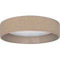 Brilagi - dimeriuojamas LED lubinis šviestuvas VELVET SMART VARI LED/24W/230V 3000-6500K Ø 45 cm smėlio spalvos + nuotolinis valdymas