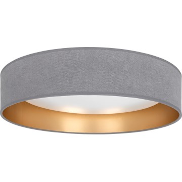 Brilagi - Dimeriuojamas LED lubinis šviestuvas VELVET SMART VARI LED/36W/230V 3000-6500K skersm. 55 cm pilka/auksinė + nuotolinis valdymas