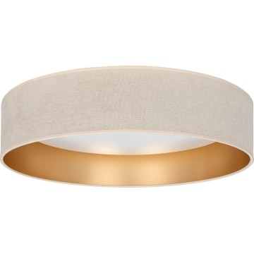 Brilagi - dimeriuojamas LED lubinis šviestuvas VELVET SMARTIX LED/36W/230V 3000-6000K skersm. 55 cm kreminis/auksinis Wi-Fi Tuya Beacon + nuotolinis pultelis