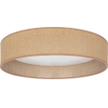 Brilagi - Dimeriuojamas LED lubinis šviestuvas VELVET SMARTIX LED/36W/230V 3000-6000K skersmuo 55 cm smėlinė Wi-Fi Tuya Beacon + nuotolinis valdymas