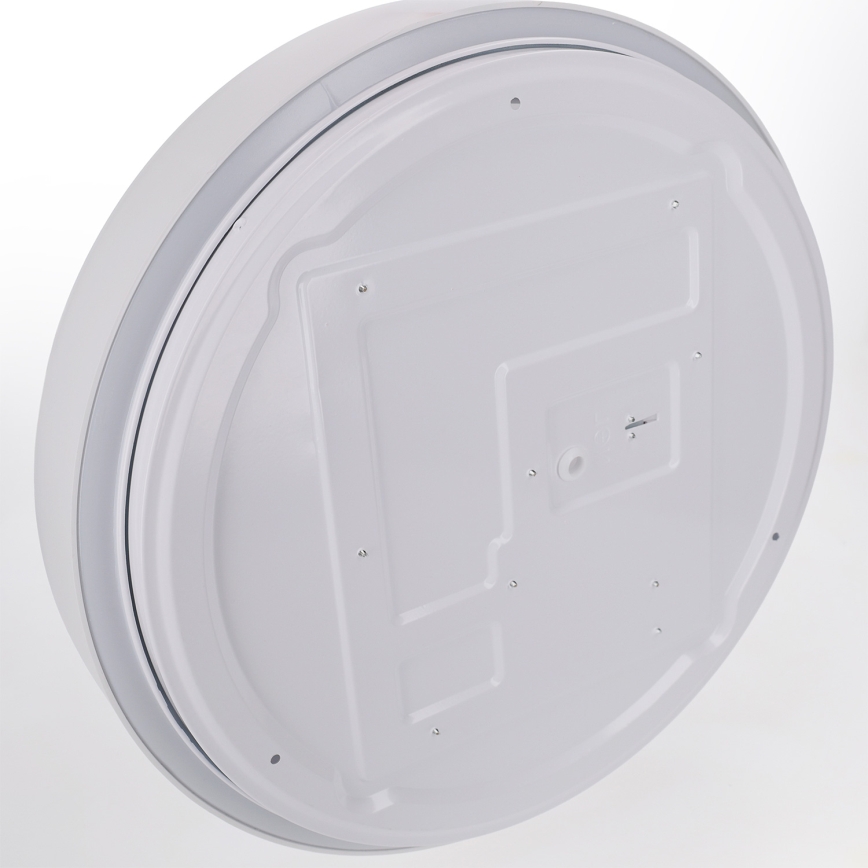 Brilagi - Dimeriuojamas LED lubinis šviestuvas WALDO LED/48W/230V 3000-6500K skersm. 40 cm balta/sidabrinė + su nuotoliniu pultu