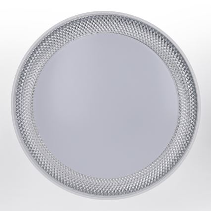 Brilagi - Dimeriuojamas LED lubinis šviestuvas WALDO LED/48W/230V 3000-6500K skersm. 40 cm balta/sidabrinė + su nuotoliniu pultu