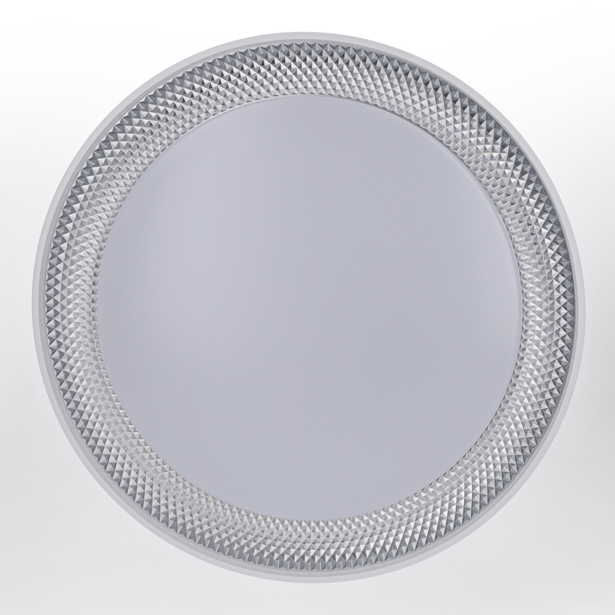 Brilagi - Dimeriuojamas LED lubinis šviestuvas WALDO LED/48W/230V 3000-6500K skersm. 40 cm balta/sidabrinė + su nuotoliniu pultu